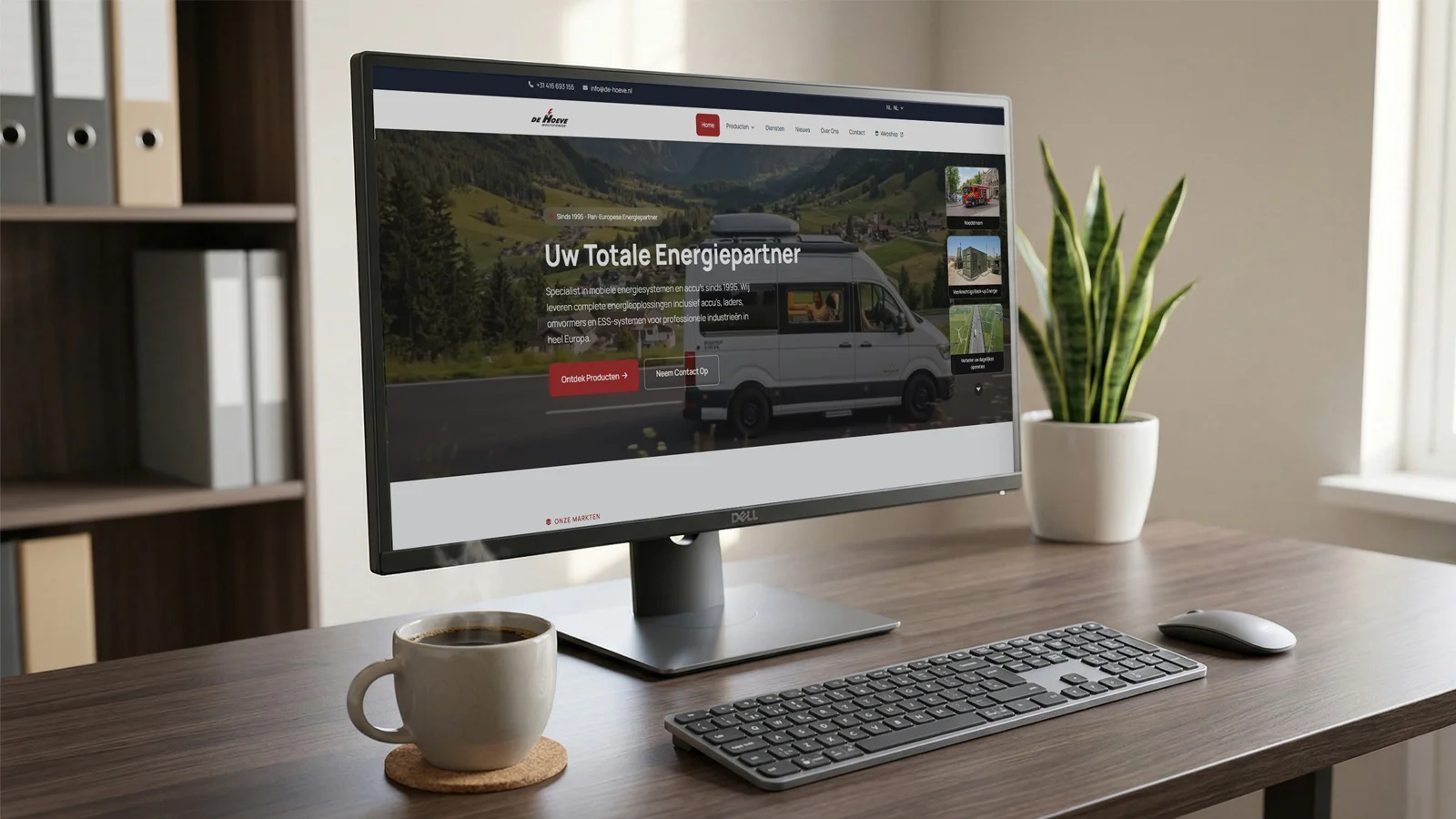 Nieuwe website De Hoeve Multipower